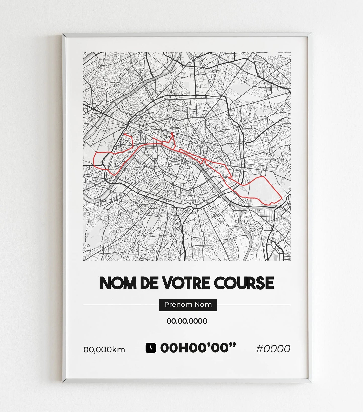 Affiche Running | Poster course à pied et trail personnalisé Art of Pitch