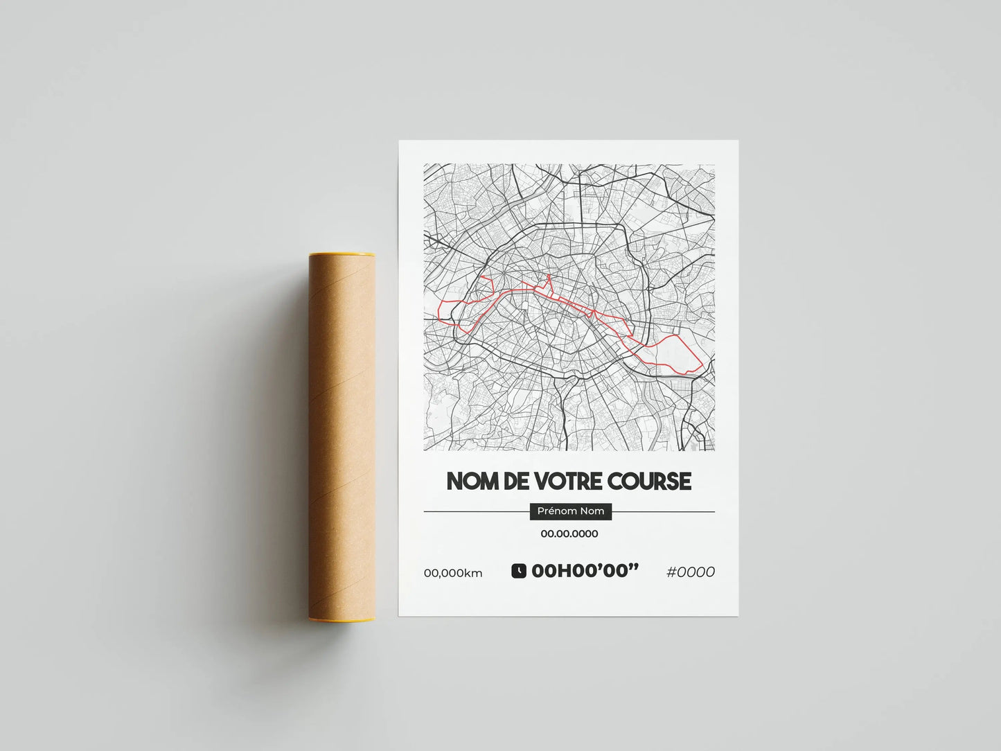 Affiche Running | Poster course à pied et trail personnalisé Art of Pitch