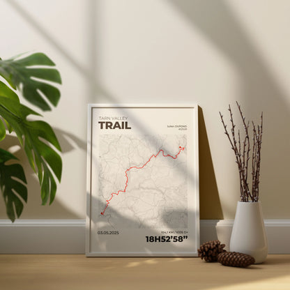 Affiche course à pied personnalisée Art of Pitch