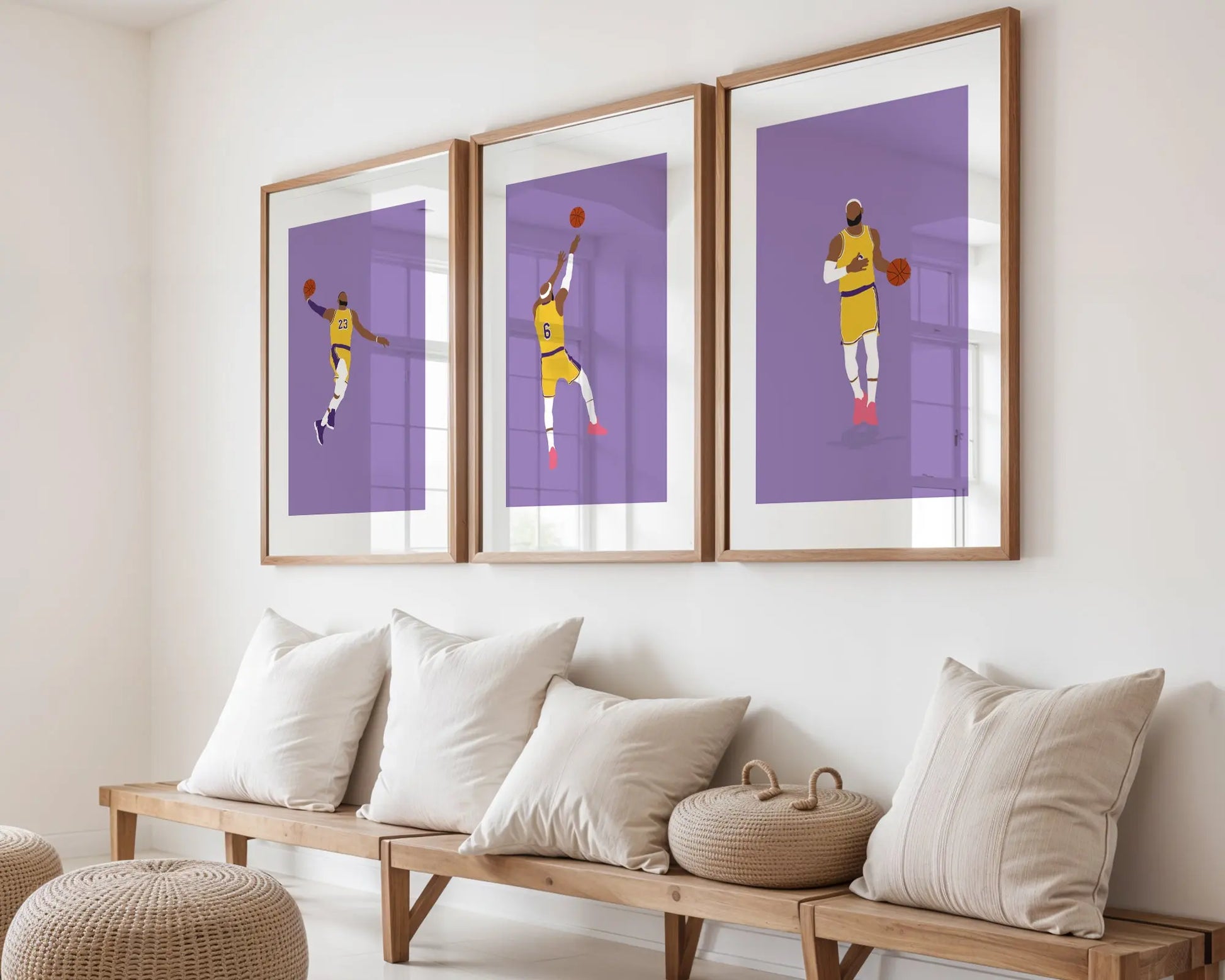 Posters Lebron James Lakers