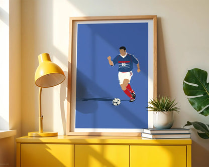 GOAT du football | affiche de football (Copie) Art of Pitch