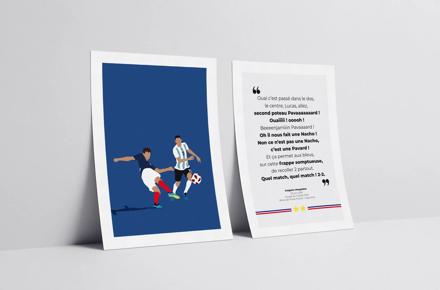 GOAT of football | affiche de football (Copie) Art of Pitch