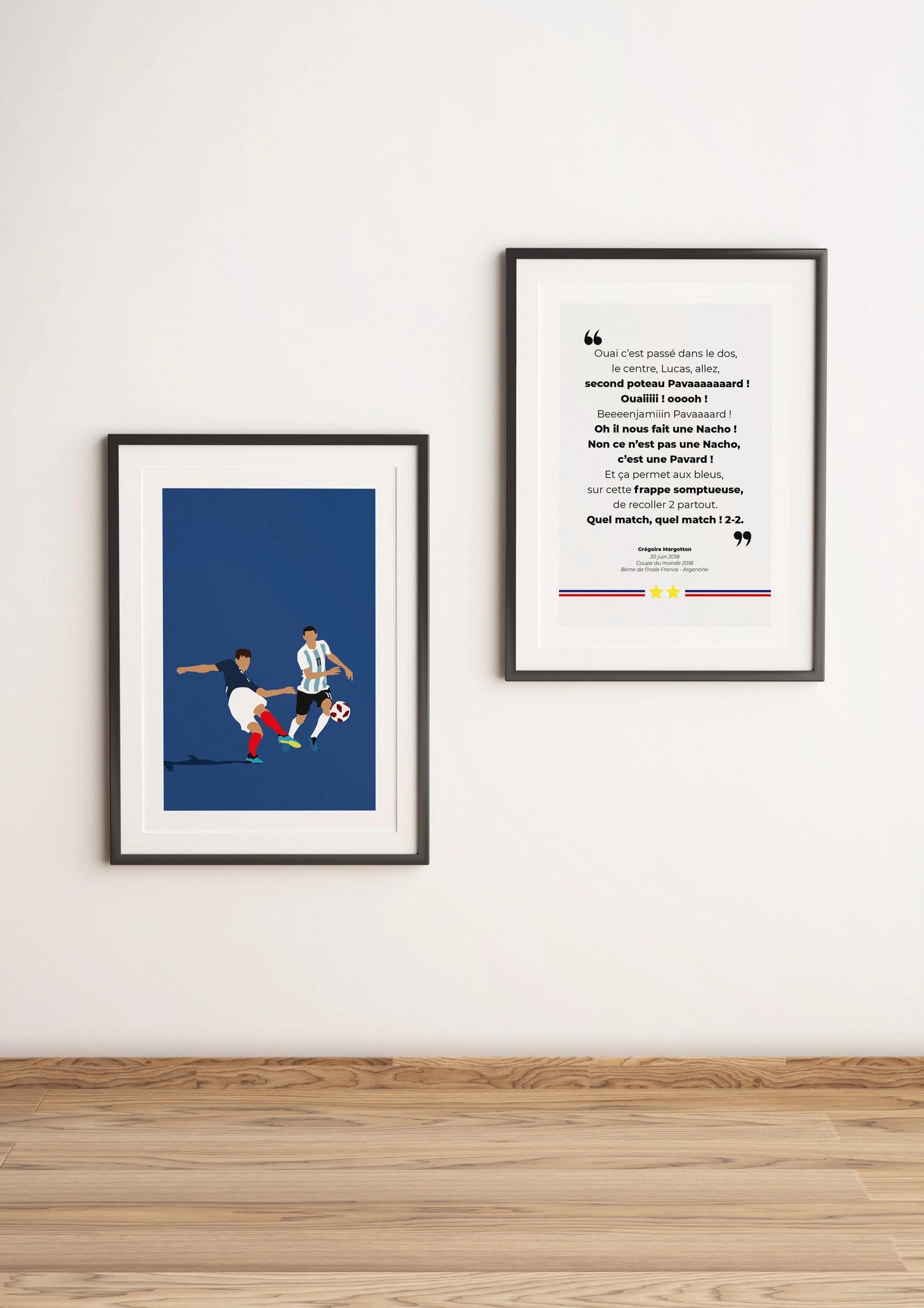 GOAT of football | affiche de football (Copie) Art of Pitch