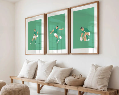 Roi de la terre battue | Affiches minimalistes tennis (Copie) Art of Pitch